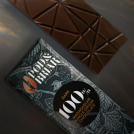 100% Madagascar - single origin dark chocolate bar 95g